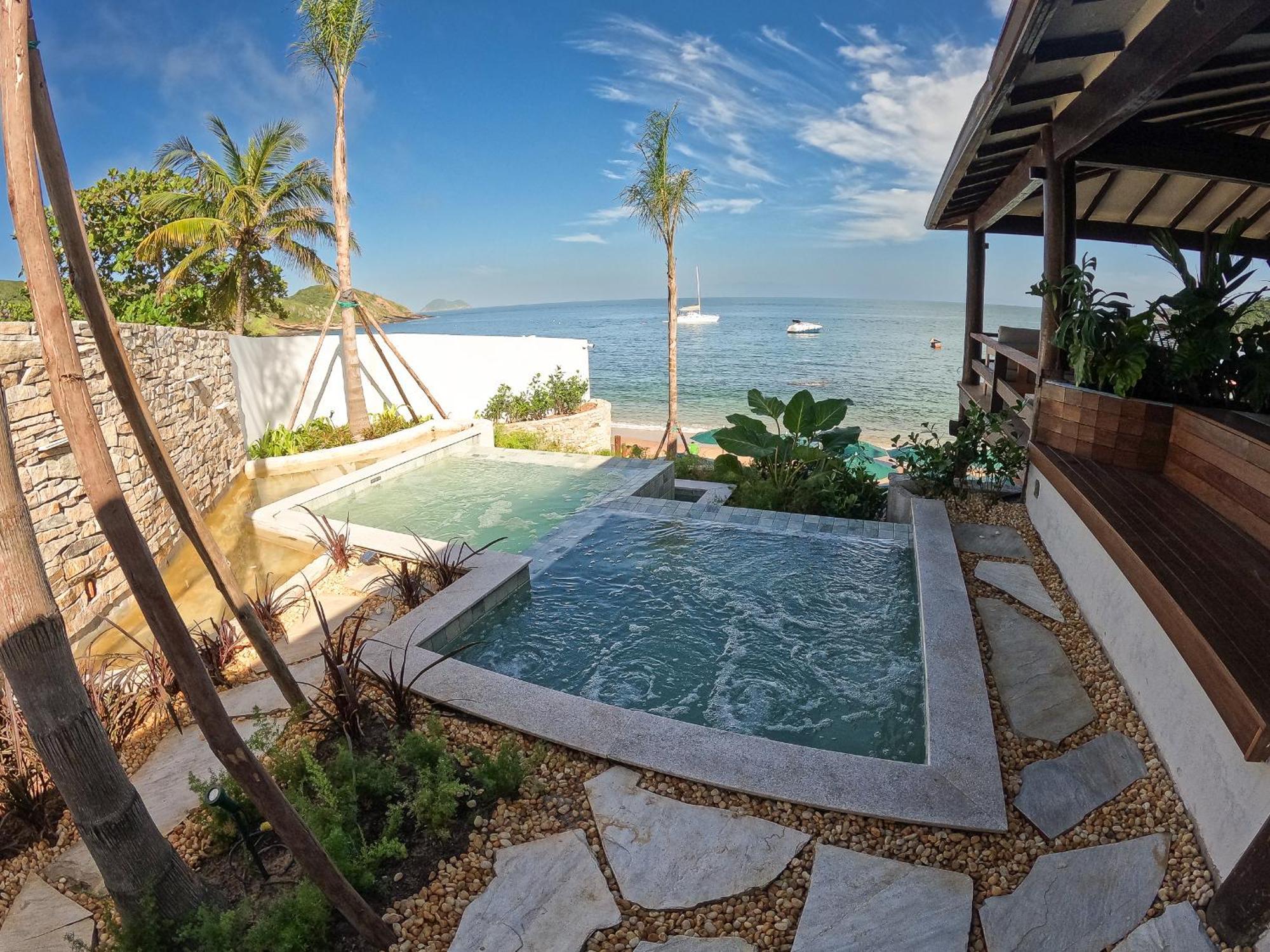 Hotel La Foret & Beach Lounge Armacao dos Buzios ภายนอก รูปภาพ